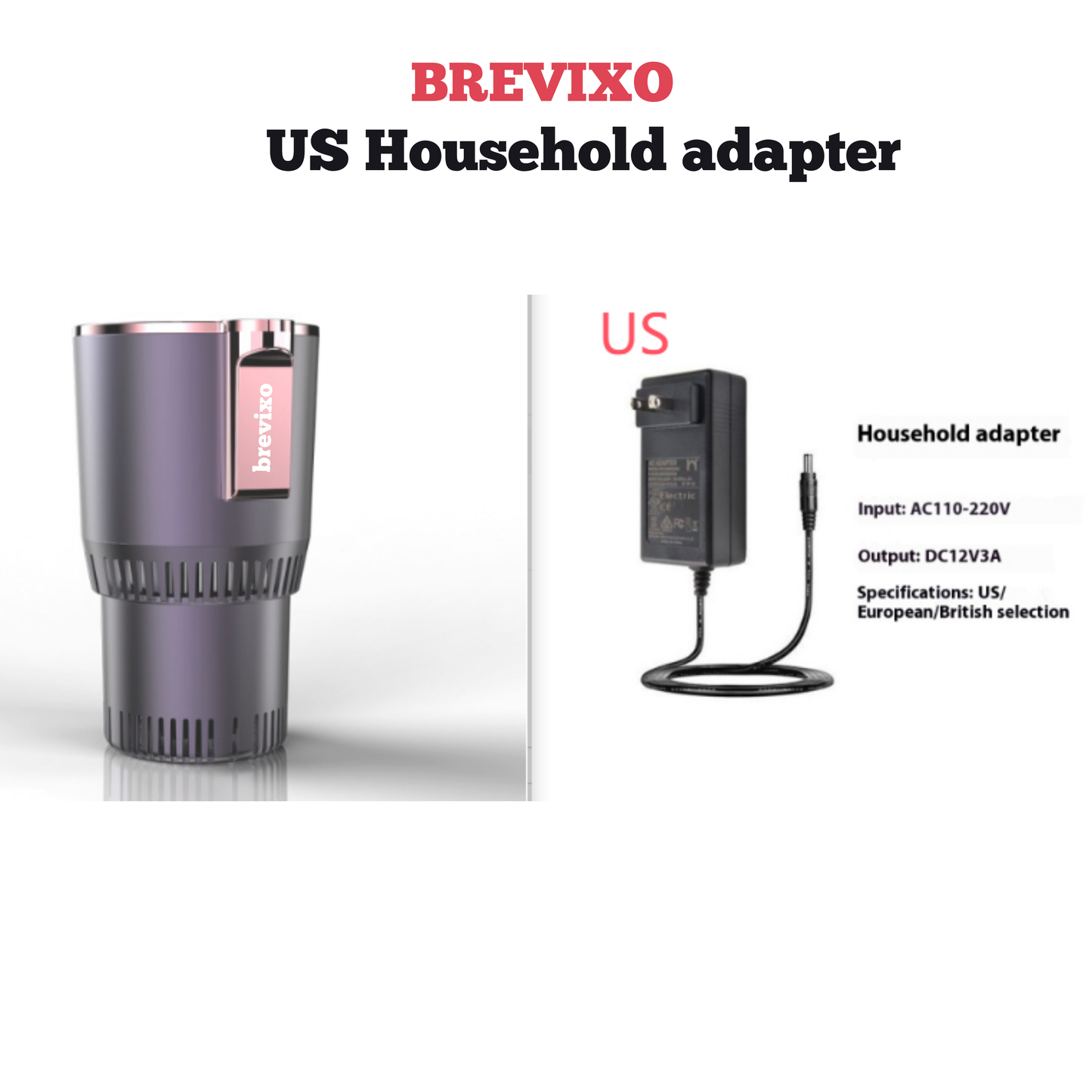 Brevixo 2 in 1  Heating Cooling CupMate