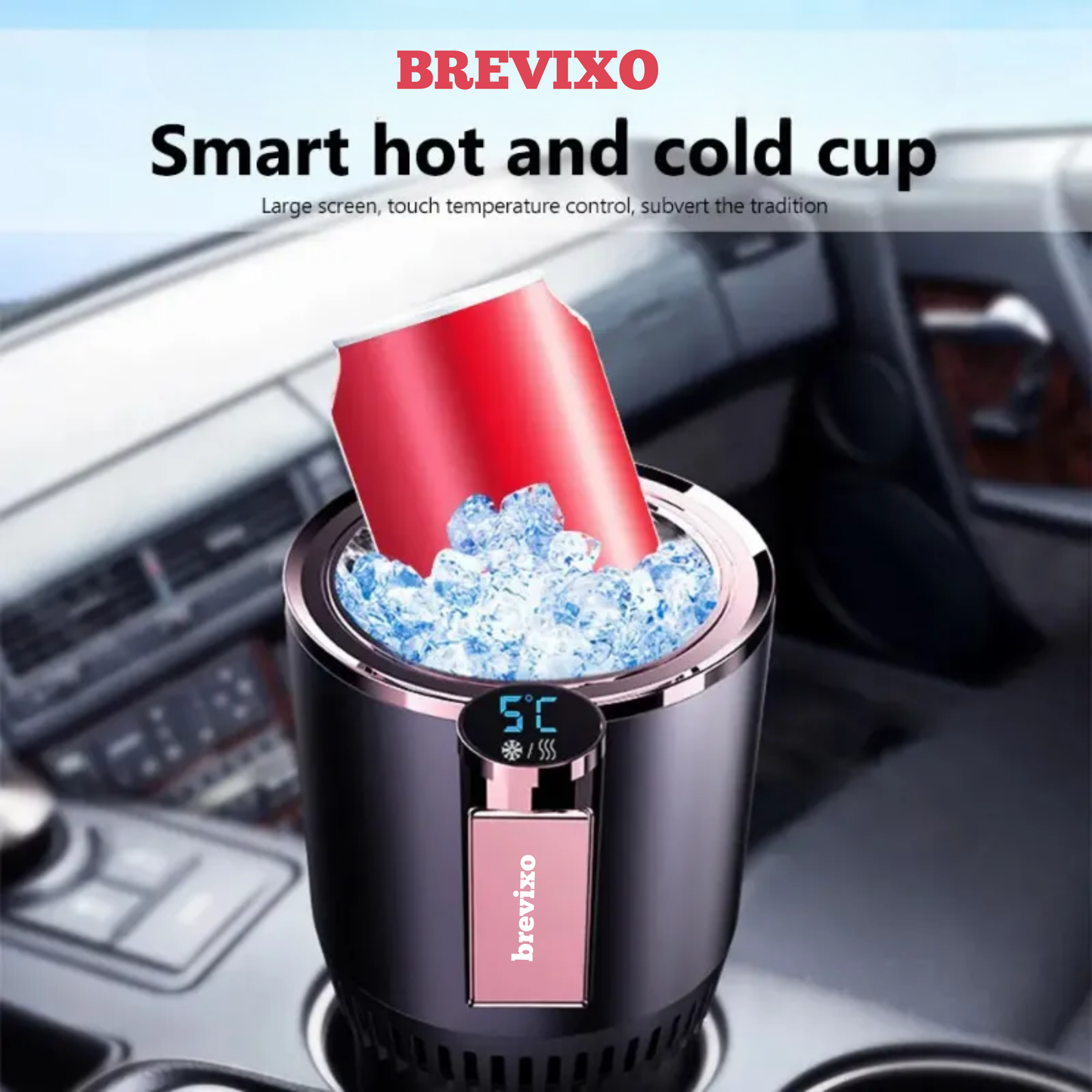 Brevixo 2 in 1  Heating Cooling CupMate
